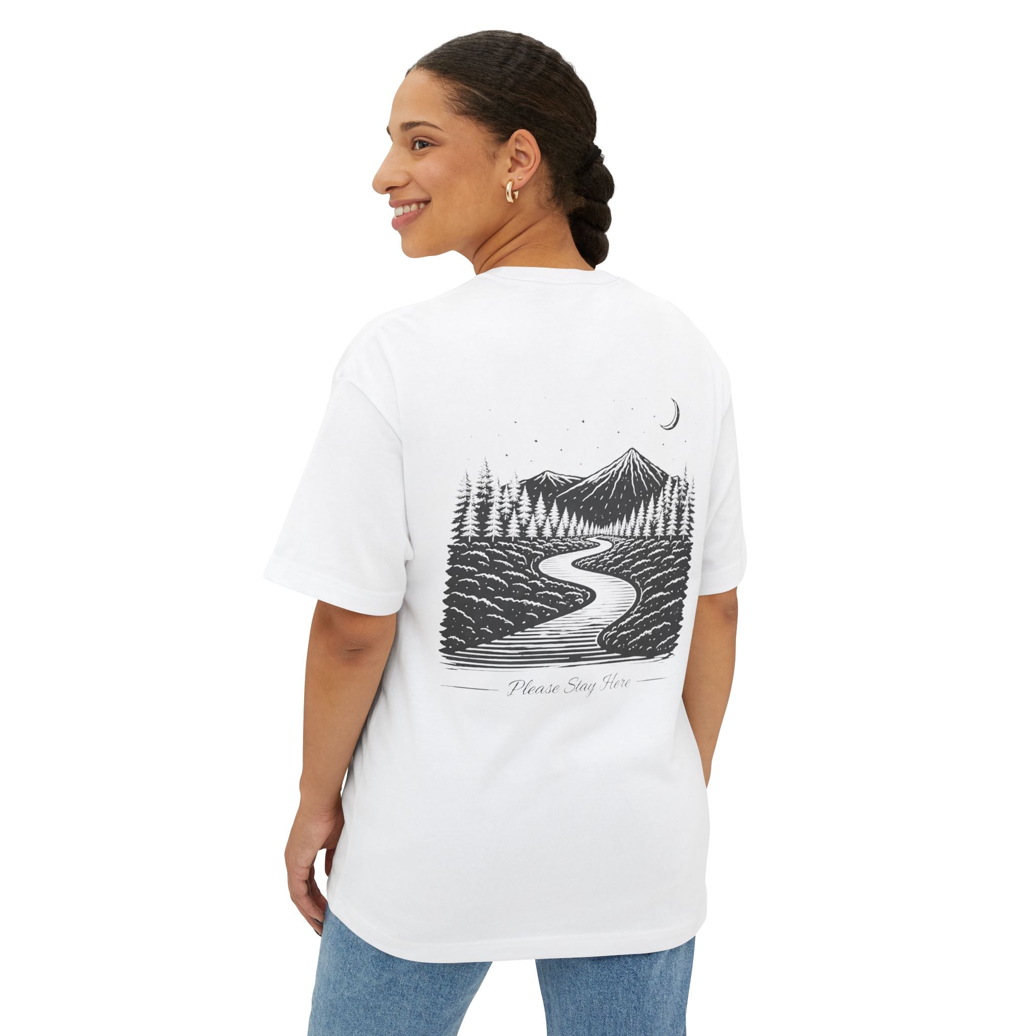 Unisex Oversized Boxy Tee